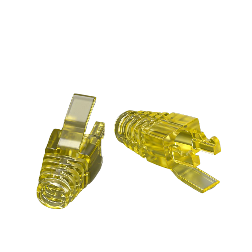 Защитный колпачок Maxicord для коннектора RJ-45(8P8C), желтый, 100 шт.