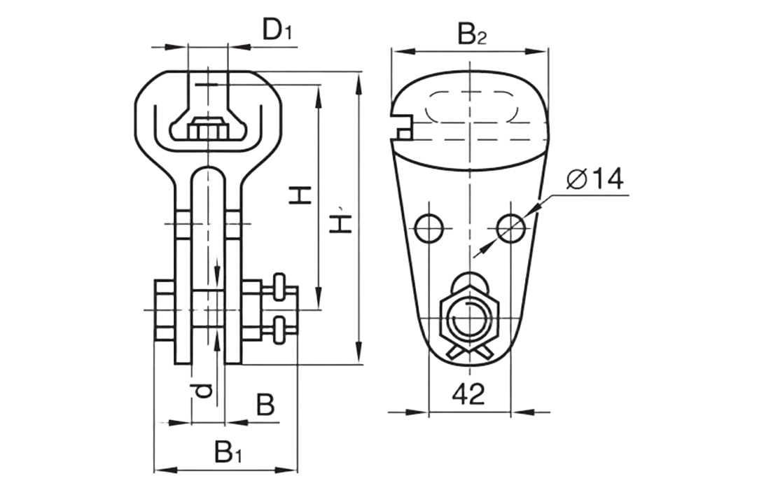 Ушко ССД У2-16-20
